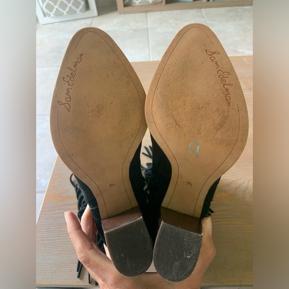 Sam Edelman Benjie Bootie in Black 7.5 - Picture 10 of 10